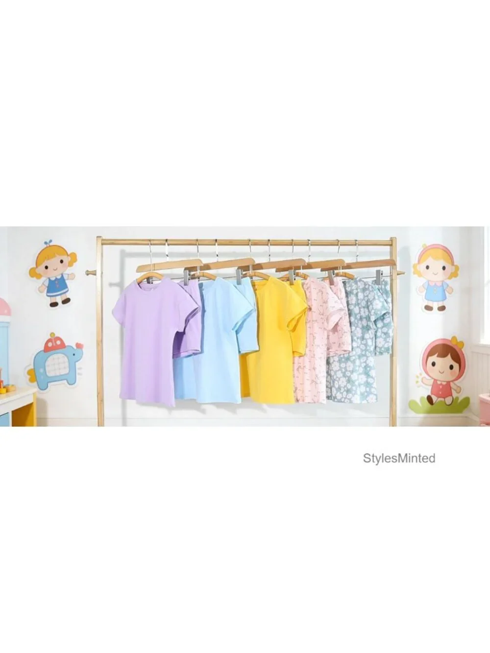 Girls 2 Piece Shorts Set Casual Summer Outfit Cotton Spandex